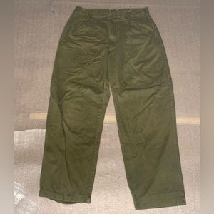 Baggy vintage y2k green jeans